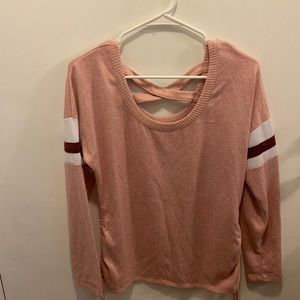 No Boundaries Pink Sweater